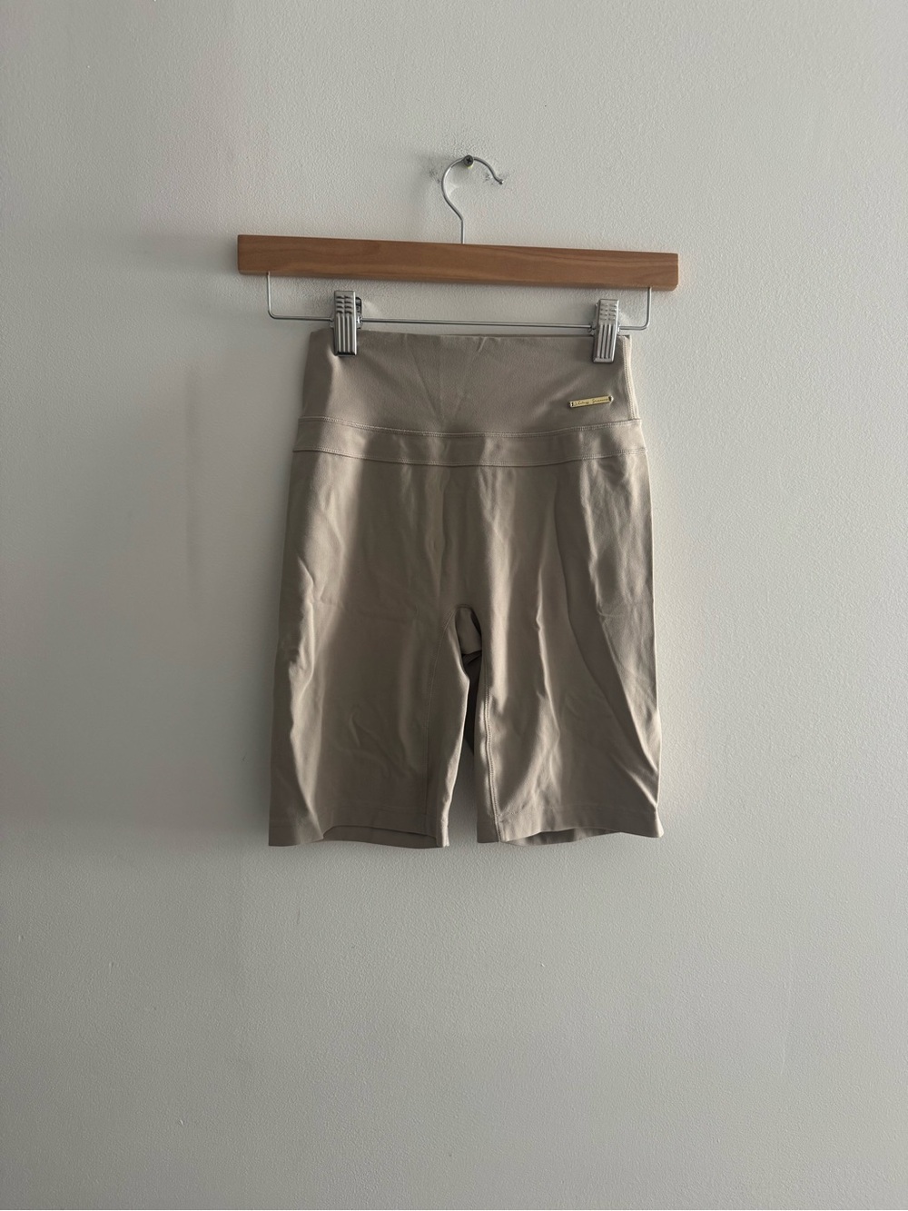 Gymshark x Whitney Simmons Cycling Shorts Taupe/Tan